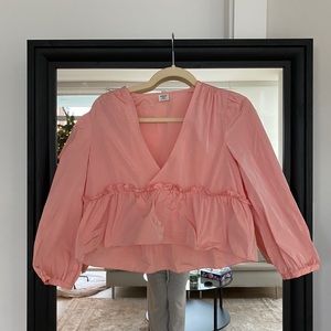 Pink blouse